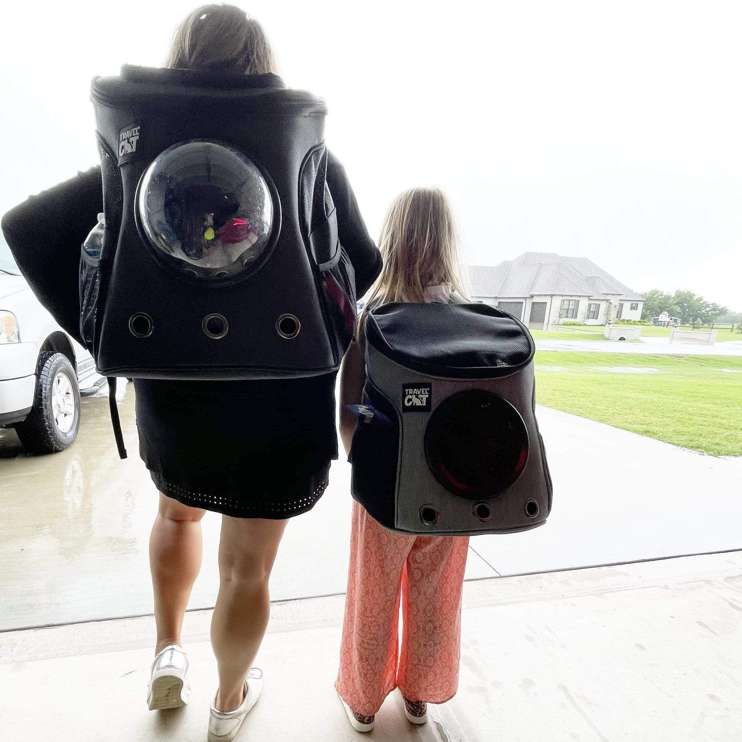 Travel Cat | Your Cat Backpack - "The Fat Cat" Mini Cat Backpack - Bubble Pet Carrier